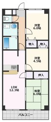 メゾンドール南千里の物件間取画像